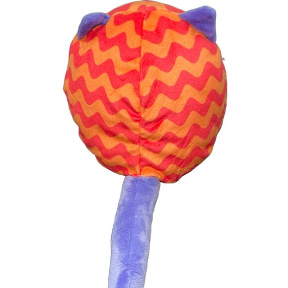 Misfittens Cat Kitten Get Meow of Here Plush Orange Purple Stuffed Animal 9" - Picture 5 of 11